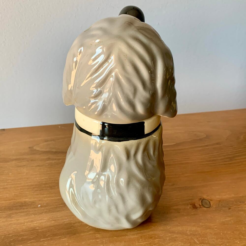 Vtg 60’s McCoy Alpo USA Dan the Dog Ceramic Pottery Cookie Treat Jar 8” USA - Picture 6 of 13